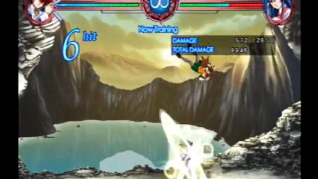 Suggoi! Arcana Heart 2 PS2 Elsa Untech Time Combo смотреть онлайн