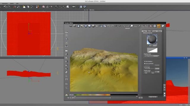Vue Tutorial: Projected Texture Map and Fractal Blend смотреть онлайн