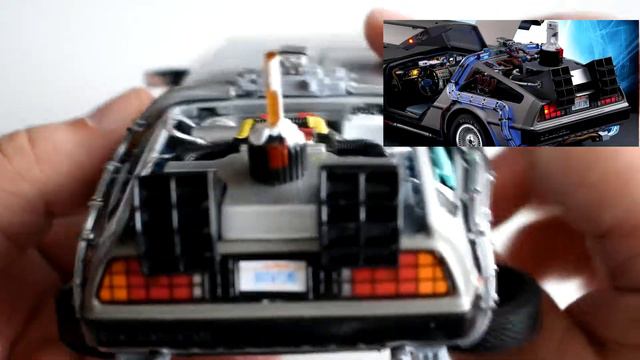 №9 Delorean Time machine (Welly) ("Back to the Future Part II") смотреть онлайн