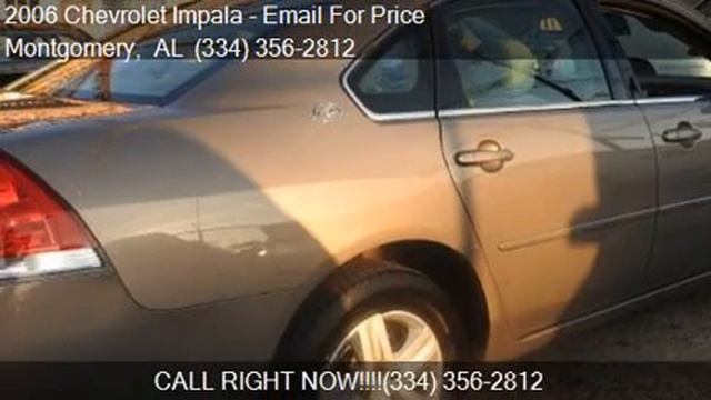 2006 Chevrolet Impala LS 4dr Sedan for sale in Montgomery, A смотреть онлайн
