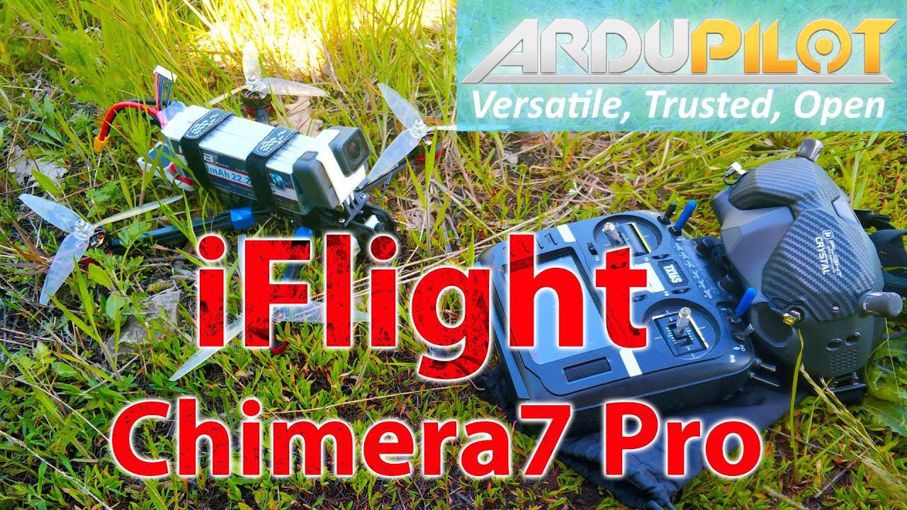 Сборка 7.5" дрона на раме iFlight Chimera7 Pro. Arducopter. DJI. смотреть онлайн