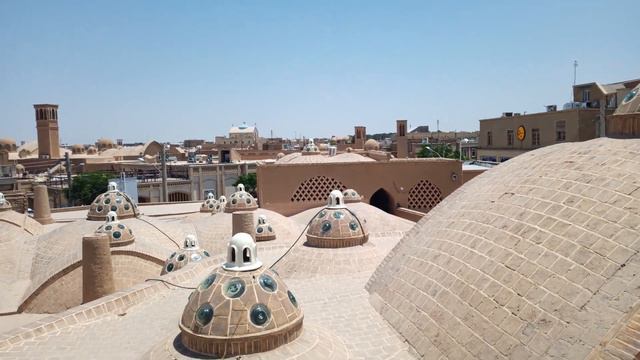 Иран. Кашан. Хамам султана Амира Ахмада. смотреть онлайн