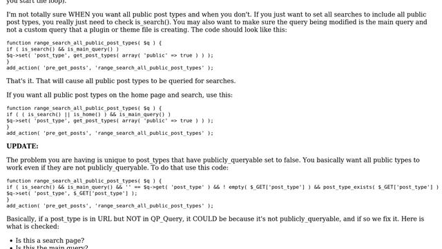 Wordpress: $query-＞query_var['post_type'] not set for pages (3 Solutions!!) смотреть онлайн