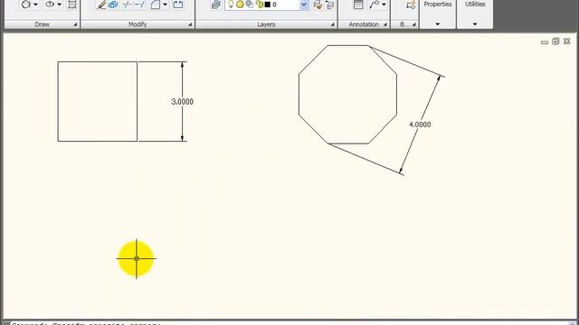 AutoCAD Explained - Using the POLYGON Command смотреть онлайн