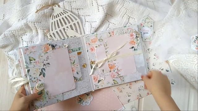 Обзор: Свадебный альбом Наш день #scrapbooking #ScrapMania_tm #ножи_Fantasy