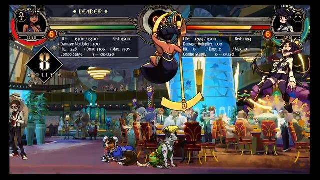 Skullgirls 2nd Encore - Eliza overhead combo смотреть онлайн