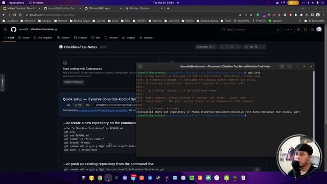 Tutorial Auto Sync Obsidan with Github : Free Notes смотреть онлайн
