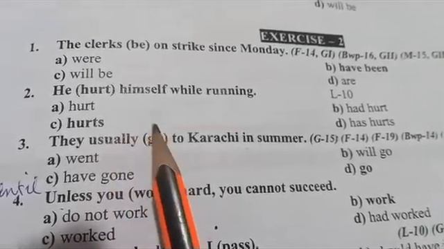 class 11 English correct form of verb(5) смотреть онлайн