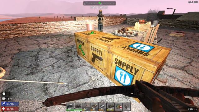 7 Days To Die [Alpha 15] кооператив (6) - Переезд и новый человек в нашей банде.