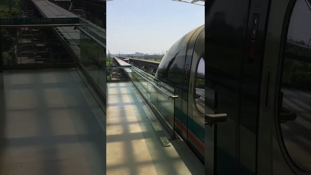 Скоростной поезд в Шанхае! Maglev смотреть онлайн