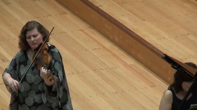 Natalia Prischepenko & Ewa Kupiec, Brahms Violin Sonata No. 2, 1 mov. смотреть онлайн