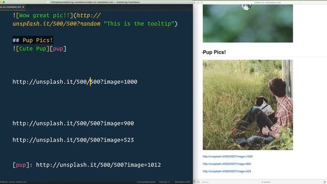 #5 — Markdown Images — Mastering Markdown смотреть онлайн