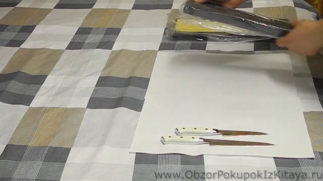 Кухонные ножи из дамасской стали Samura Custom. Заказ 2. Распаковка покупок из Китая 2017. смотреть онлайн