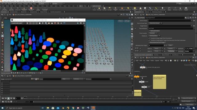 Houdini and V-Ray - setting up Cryptomatte for instancing смотреть онлайн