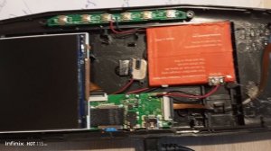 Замена аккумулятора на зеркале видеорегистраторе.