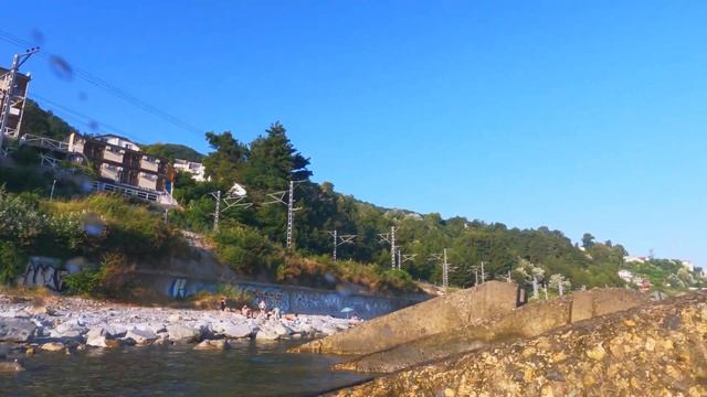 Воспоминания. Сочи , Отдых на море. Станция 73 км. смотреть онлайн