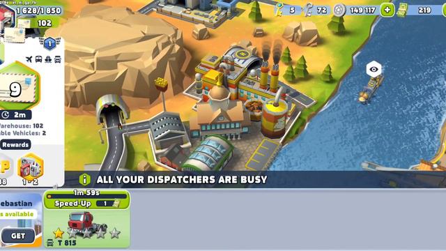 Transport Tycoon Empire: City | LEVEL 116 | 60 FPS | смотреть онлайн