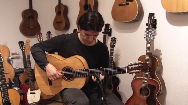 Francisco Fernadez 1970 "Santos Hernandez" - extremly nice sounding flamenco guitar смотреть онлайн