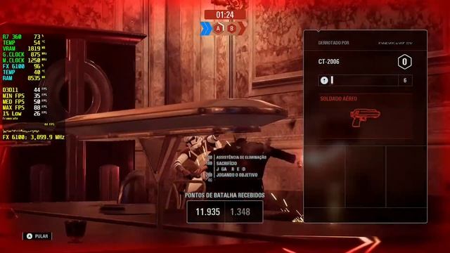 Star Wars Battlefront II - R7 360 + FX 6100 смотреть онлайн