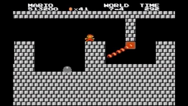 Super Mario Bros. The Lost Levels World 7-4 смотреть онлайн