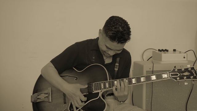 Soul Stream Solo Jazz Guitar Hideo Date (A=432Hz) 1958 Gibson L-5C Original Beautiful Instrumental смотреть онлайн