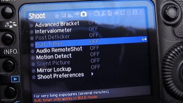 Настройка Magic Lantern для съёмки Timelapse (таймлапс)