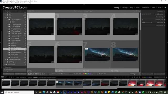 Change The Thumbnail Size In The Grid View In Lightroom Classic CC смотреть онлайн