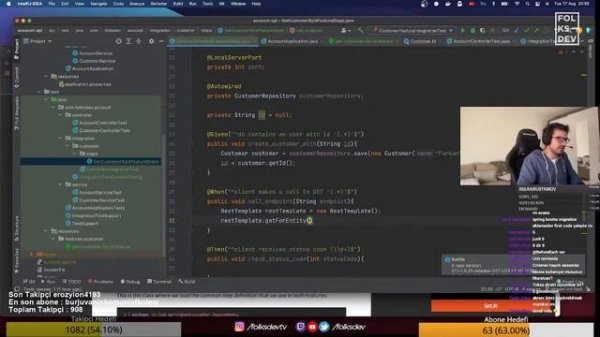 Java Integration Test - Cucumber + Test Containers