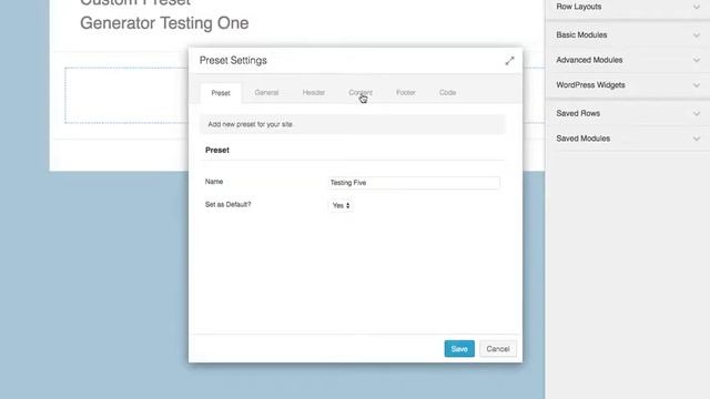 How to generate and save custom presets for the Beaver Builder WordPress Theme. смотреть онлайн