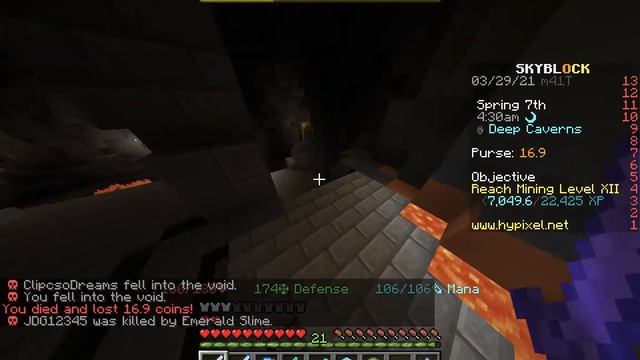 Grinding in Minecraft-JAVA (Sky Block) Part -1 смотреть онлайн