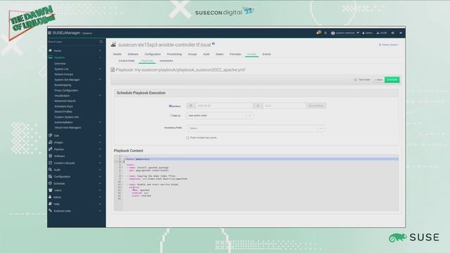 Operate Your Ansible control nodes with SUSE Manager смотреть онлайн