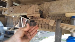 Замена подушки рессоры