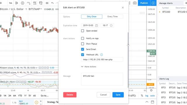 NEW TradingView Webhooks For Trade Bots