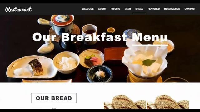 Responsive Restaurant Cafe Coffee Shop HTML5 Bootstrap Template смотреть онлайн