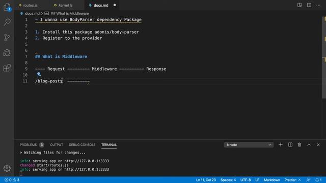 Getting Started with AdonisJs смотреть онлайн