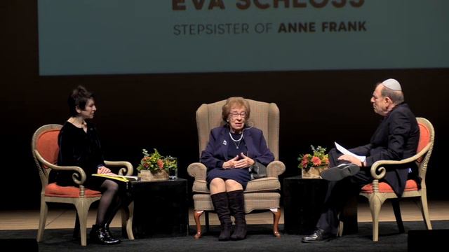Eva Schloss on her Stepsister Anne Frank, Hiding from the Nazis and Auschwitz смотреть онлайн