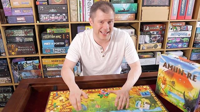 Amun Re - Kickstarter Preview - A Re-tread of Classic Knizia смотреть онлайн