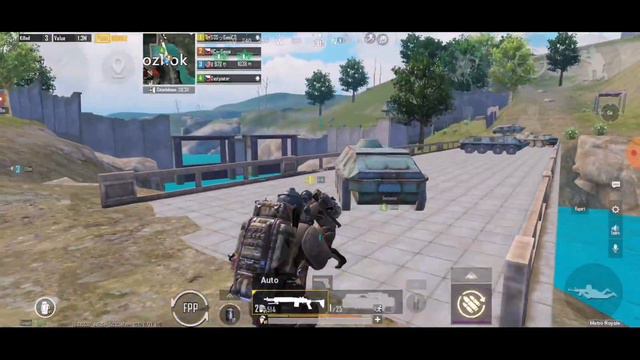 How we kill Pro players? Bridge spawn OP - Metro Royale Gameplay PUBGM смотреть онлайн