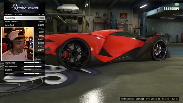 INSANE PROTOTYPE CAR?! | GROTTI X80 PROTO BUILD | GTA 5 (GTA Online) смотреть онлайн