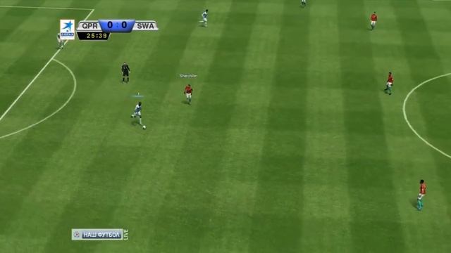 Антон Чейз  и Онопкин Кризис в матче QPR   Swansea