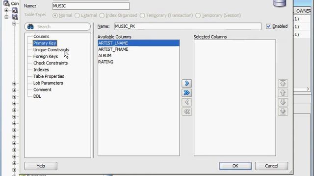 Constraints in Oracle смотреть онлайн