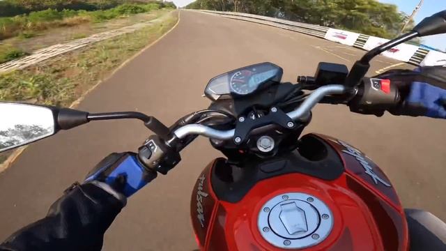 Bajaj Pulsar N 250 Top Speed Test ?? ~ लेकिन 250 F के आगे फेल है ! смотреть онлайн