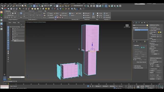 Tower modelling and rendering timelapse. Archicad, 3ds max and VRAY смотреть онлайн