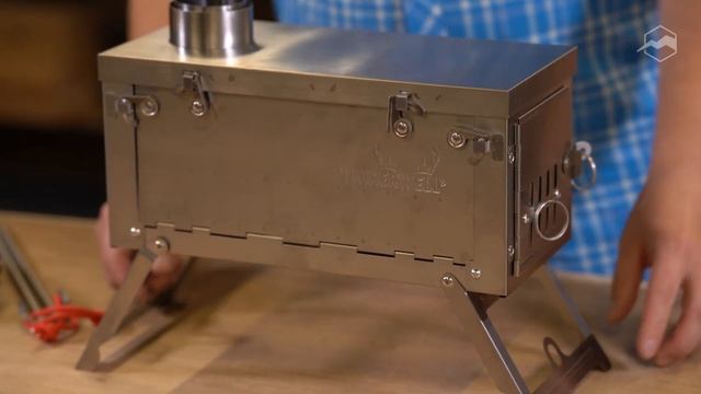 Печь титановая Winnerwell Fastfold Ultralight Backpack Titanium Camping Stove. Обзор смотреть онлайн