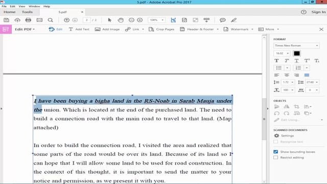 How to text Bold italic and underline in Adobe Acrobat Pro смотреть онлайн