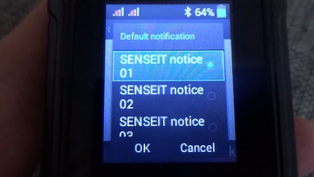 Senseit L230 Original Ringtones