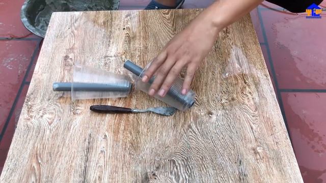 DIY - ❤️ CEMENT CRAFT IDEAS ❤️ - Idea Of Making A Beautiful Waterfall At Home