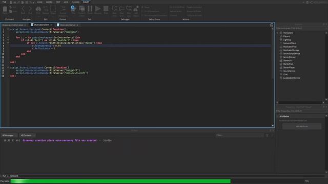 ROBLOX Studio Model Giveaway | Observation Haki #2 Tutorial смотреть онлайн