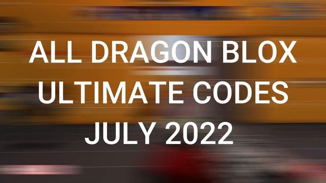 ALL NEW *SECRET* CODES in DRAGON BLOX ULTIMATE CODES! (Roblox Dragon Blox Ultimate Codes) смотреть онлайн