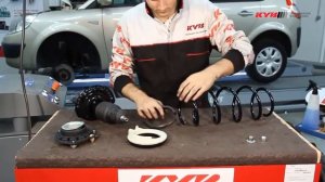 Замена передних амортизаторов KYB на RENAULT Megane II, Megane II Grandtour, Scenic II
